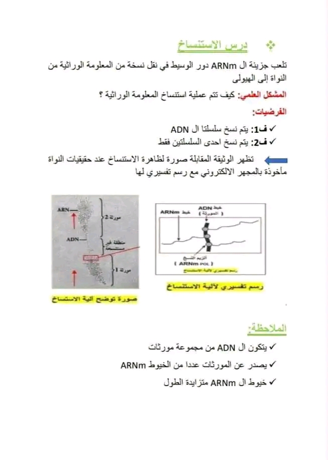 تحضير درس الاستنساخ سنة ثالثة ثانوي علوم تحريبية مفهوم الاستنساخ