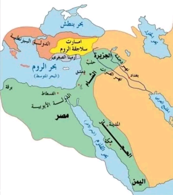 تاريخ الدول و الإمارات الكردية :نبذة عن الدولة الأيوبية ، 1174م ـ 1252م ملوك الدولة الايوبية بالترتيب ويكيبيديا