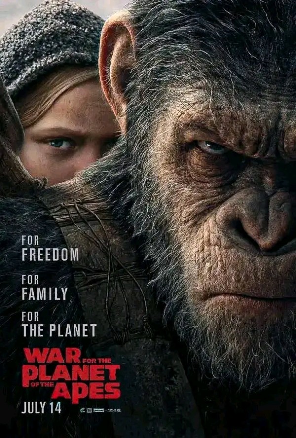 قصة فيلم War for the Planet of the Apes  ملخص فلم الحرب من أجل كوكب القرود ويكيبيديا