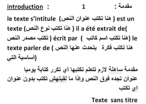 منهجية تلخيص نص في الفرنسية مقدمة عرض خاتمة ، كيفية تلخيص نص في الفرنسية باك 2024